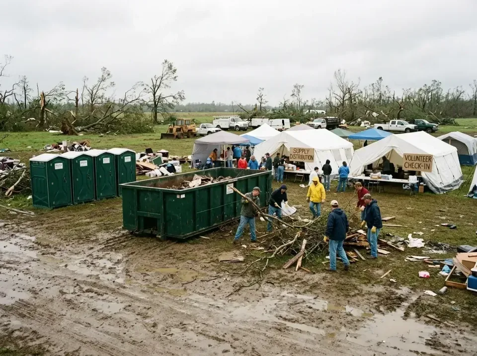 disaster-relief-recovery-camp-006 — frequently asked questions, Portable Bathroom & Dumpster Rental in Orlando