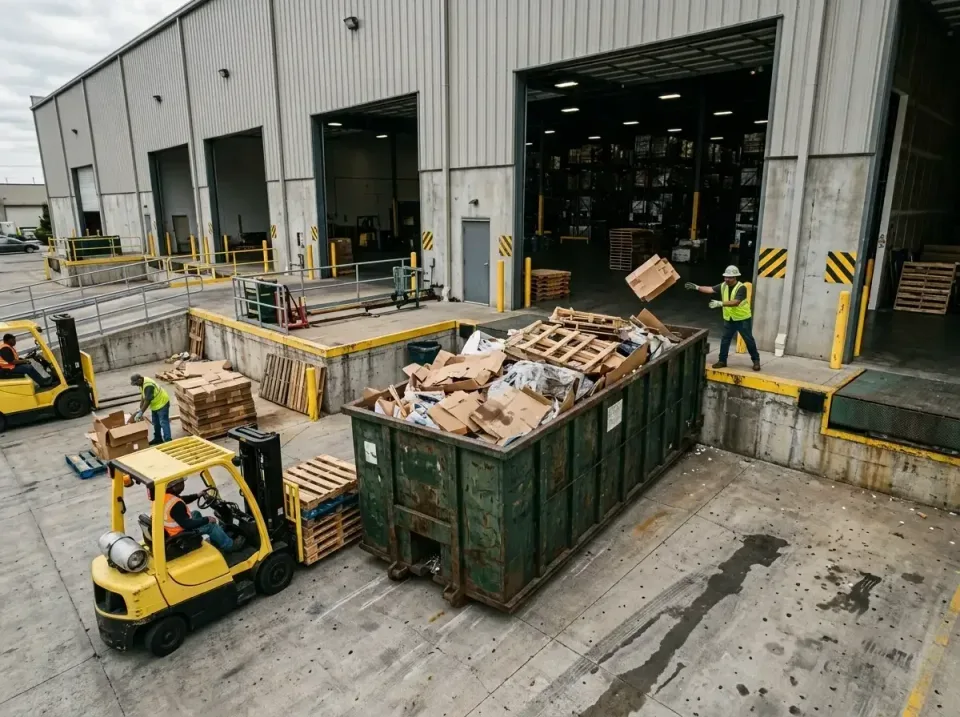 warehouse-loading-dock-waste-d-006 warehouse-loading-dock-waste-d-006 — How USA Rental Experts Coordinates Your Champlin Rental, Portable Bathroom & Dumpster R…